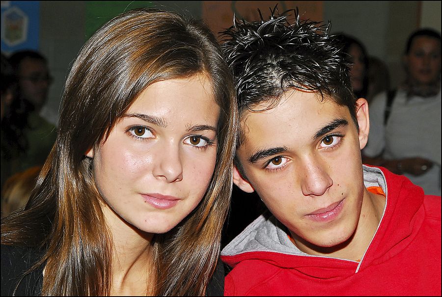 Natalia Sánchez y Víctor Elías fueron Teté y Guille en 'Los Serrano'