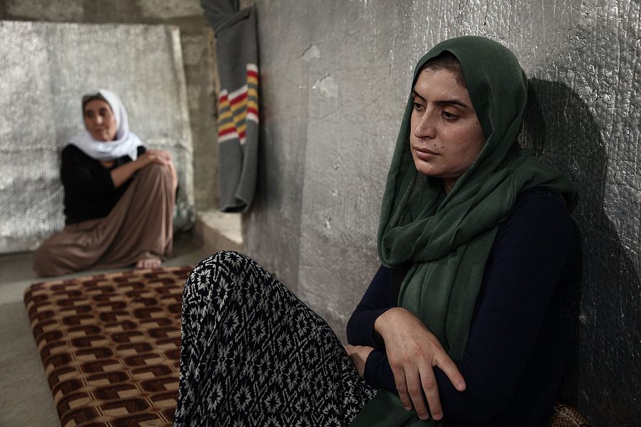 Ghazala, la madre de Imad