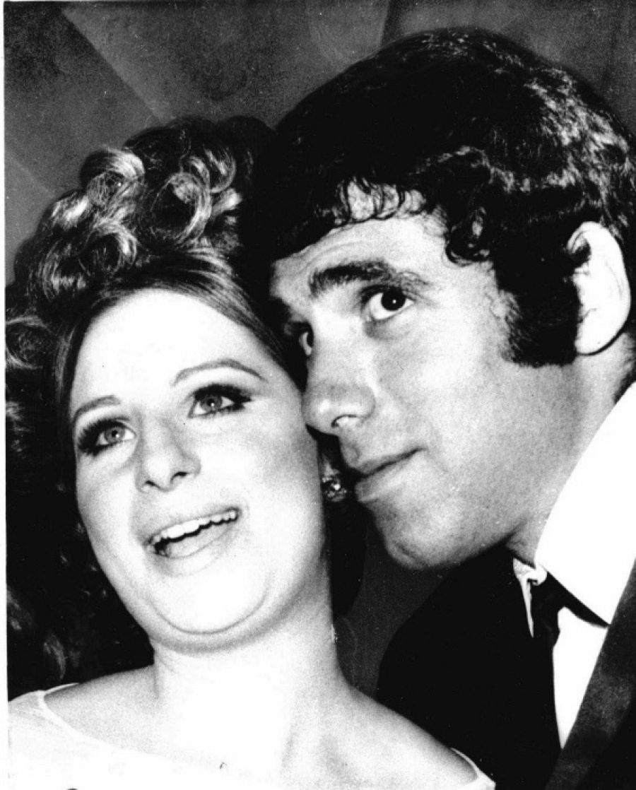 Elliott Gould y Barbra Streisand
