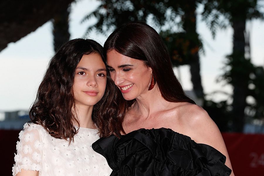 Paz Vega y su hija, Ava Salazar