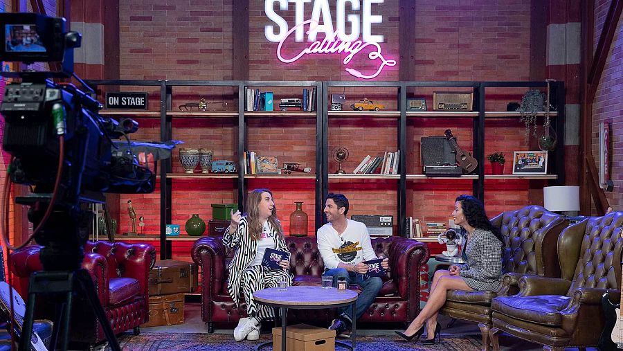 Chanel durante su entrevista en el segundo programa de "Stage Calling: de Benidorm a Turín"