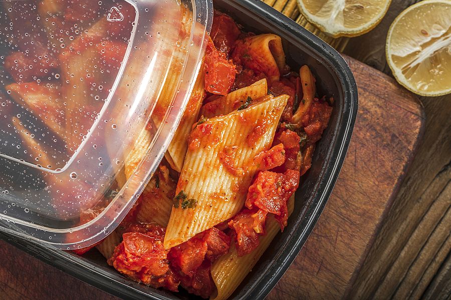 Pasta con tomate