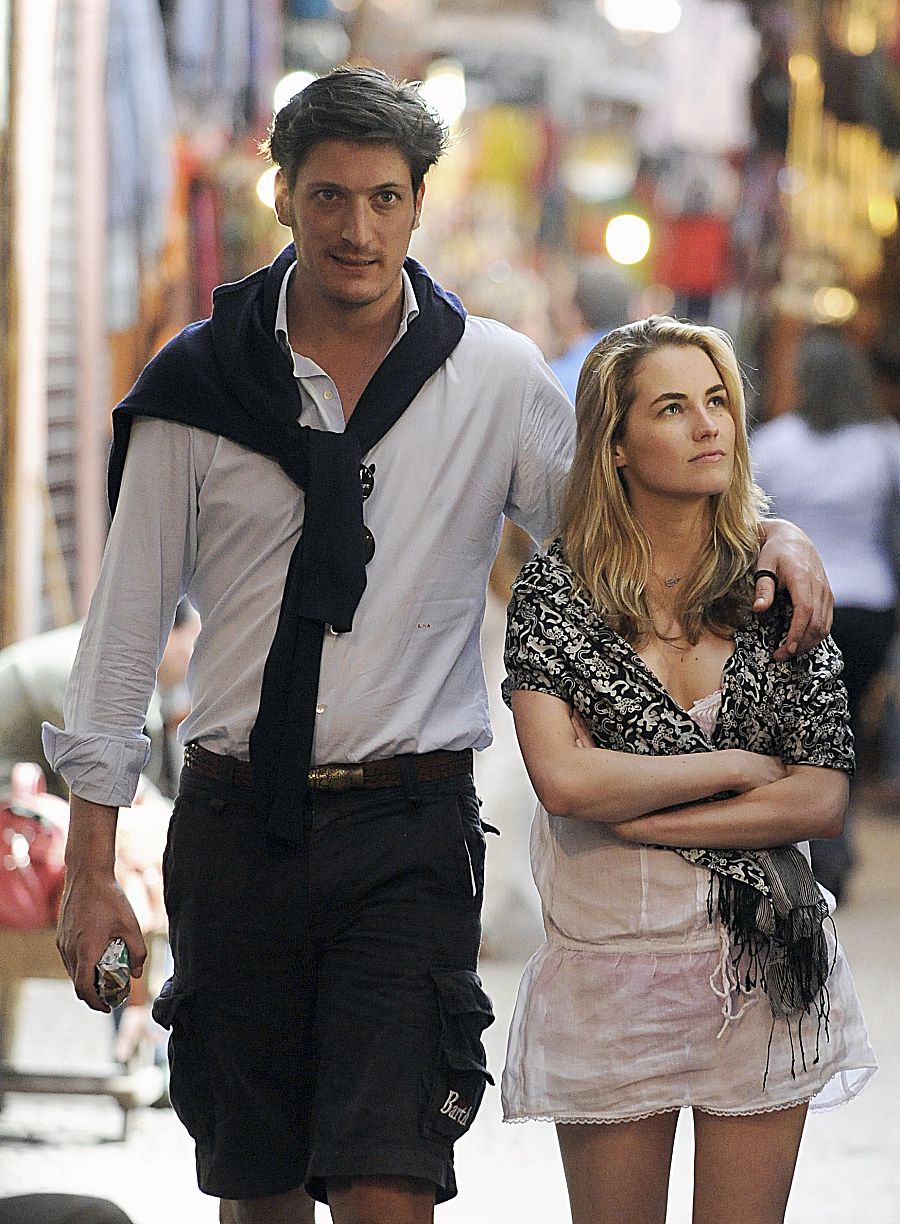 Luis Medina y Amanda Hearst en 2011