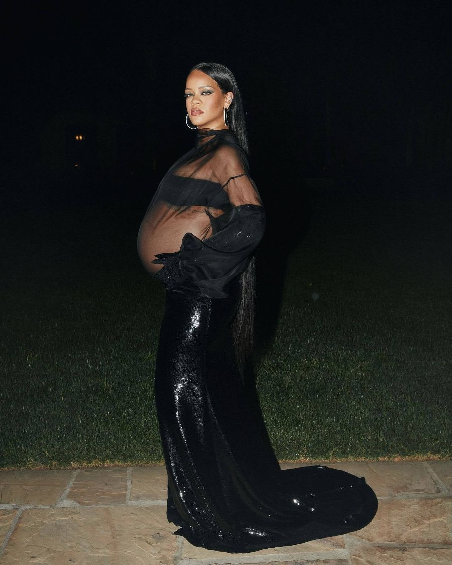 Rihanna en la Oscar Gold Party