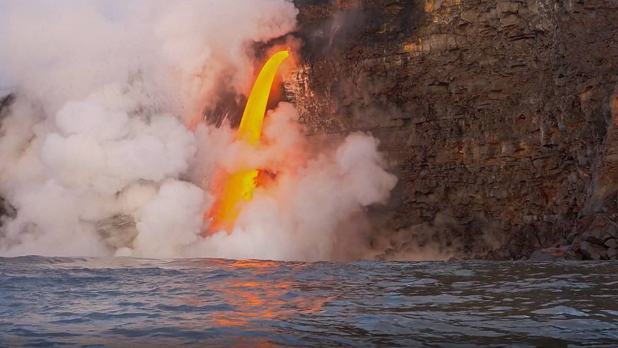 Formación de lava