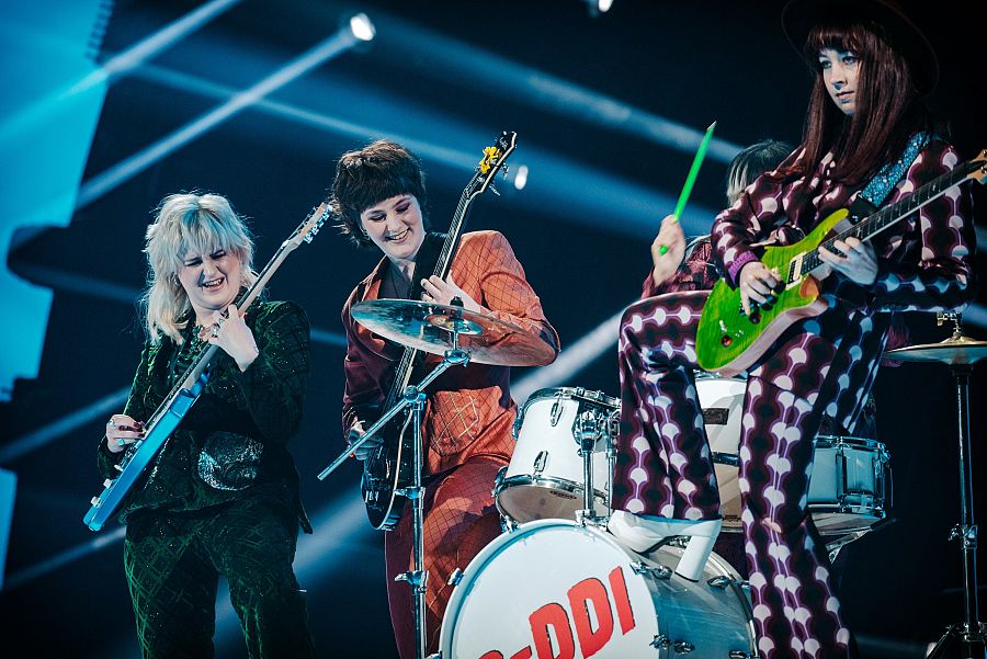 Reddi ensaya "The Show" en Eurovisión 2022