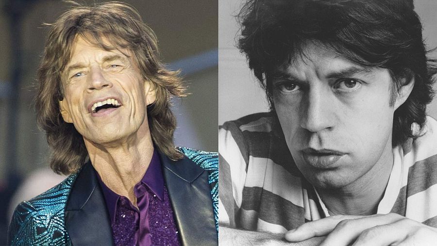 Mick Jagger: ahora y antes