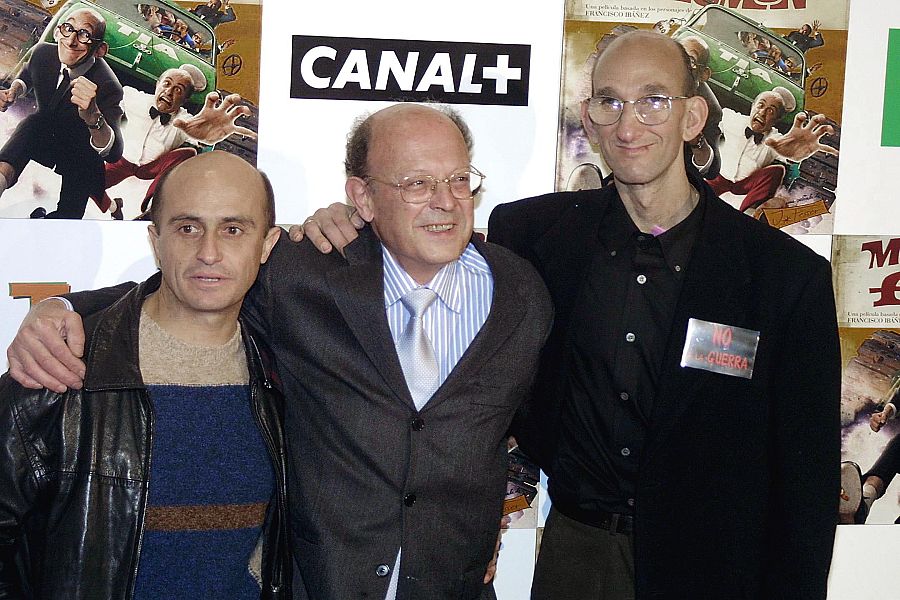 Pepe Viyuela, Francisco Ibáñez y Benito Pocino