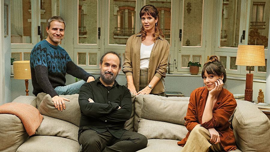 Javier Cámara, Griselda Siciliana, Belén Cuesta y Alberto San Juan película