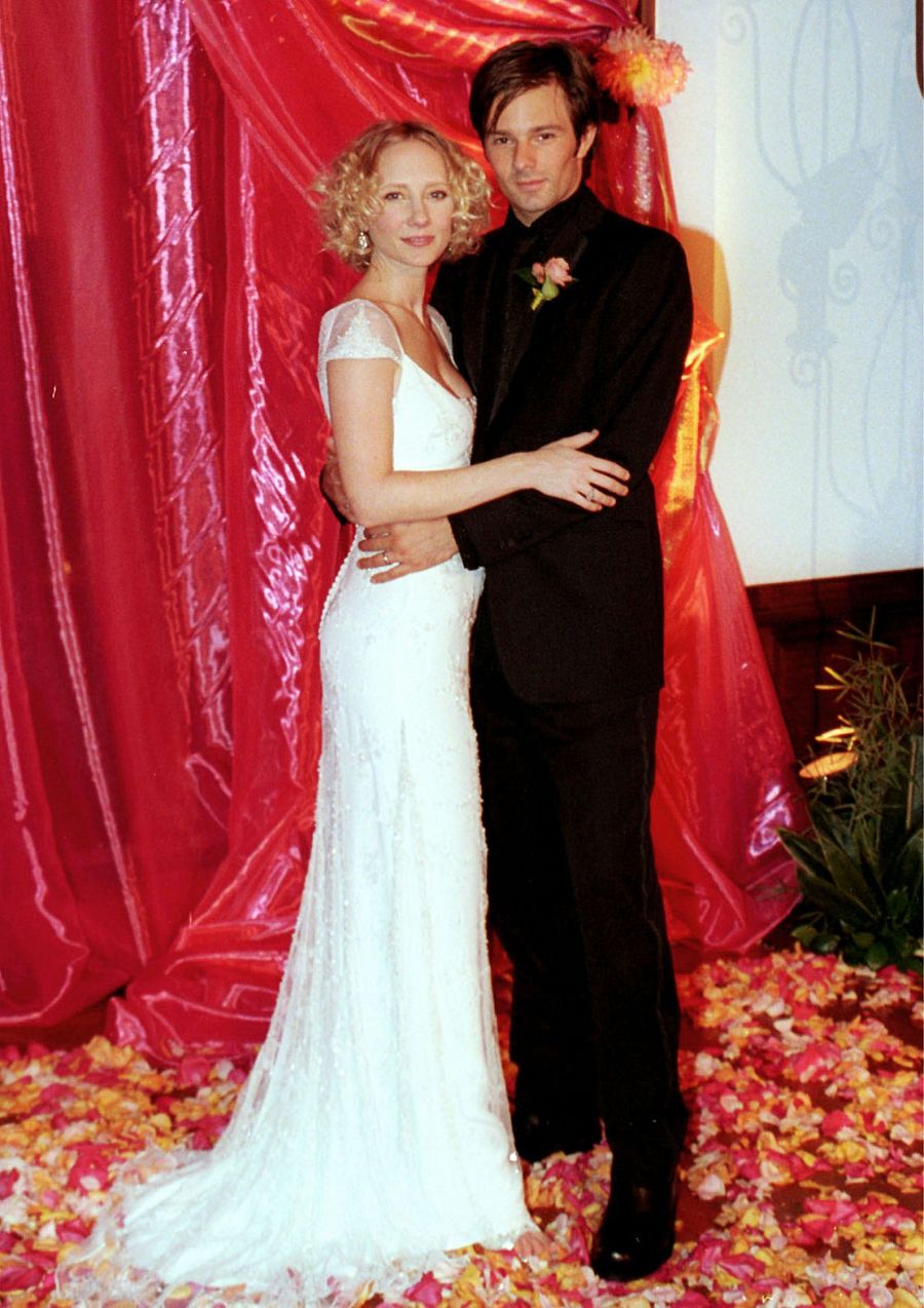 Foto de la boda de Anne Heche y Coleman Laffoon