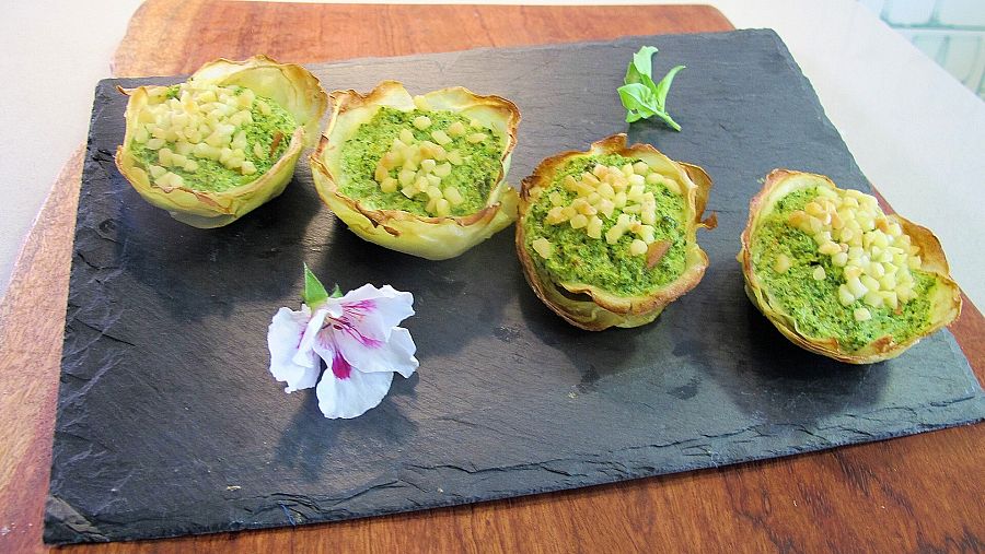 Receta de pastelillos de brócoli al curry