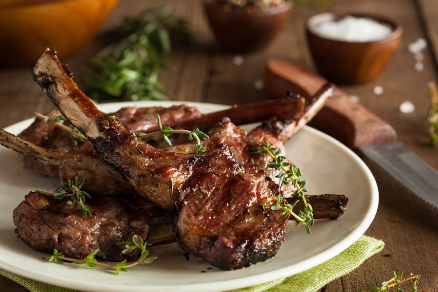 Imagen de un plato de cordero