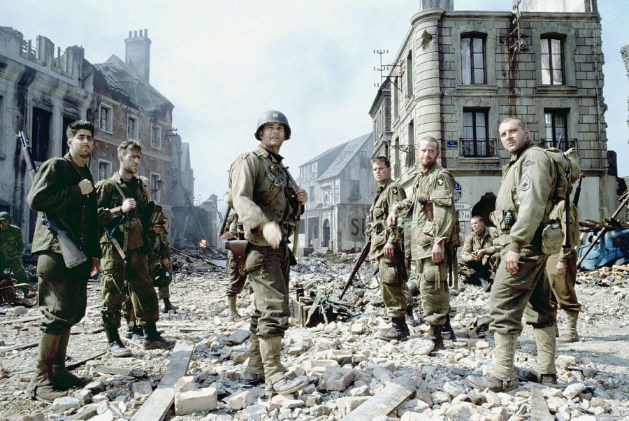 'Salvar al soldado Ryan' (1998) dirigida por Spielberg