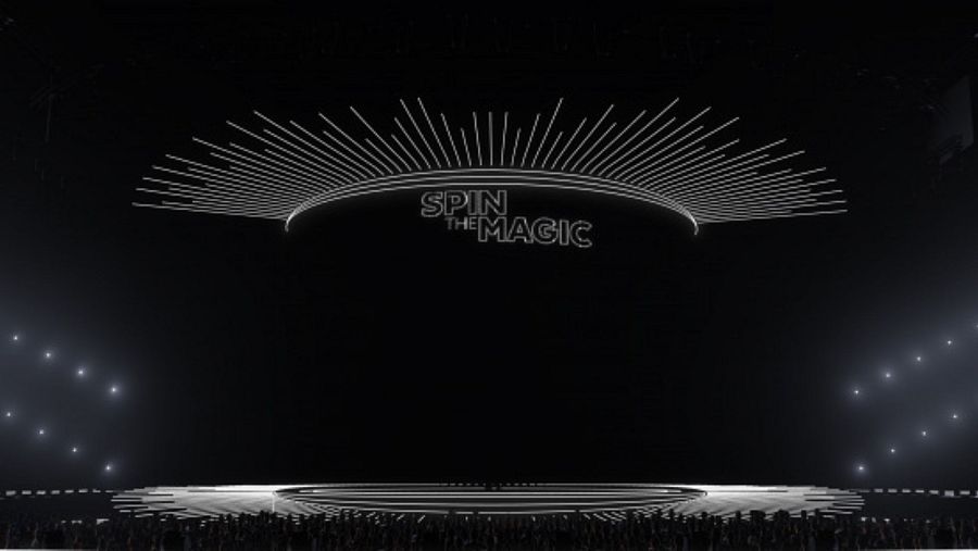 Render del escenario de Eurovisión Junior 2022