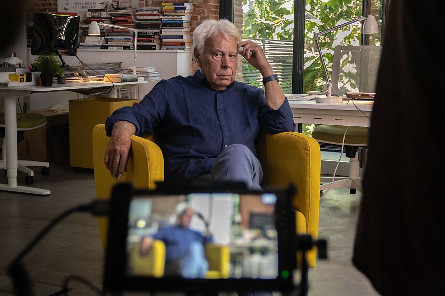 El expresidente del Gobierno, Felipe González, para 'Lazos de sangre'