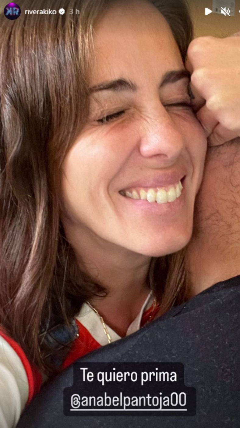 Anabel Pantoja visita a Kiko Rivera en el hospital con una sonrisa de oreja a oreja