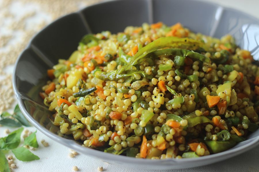 Receta con sorgo