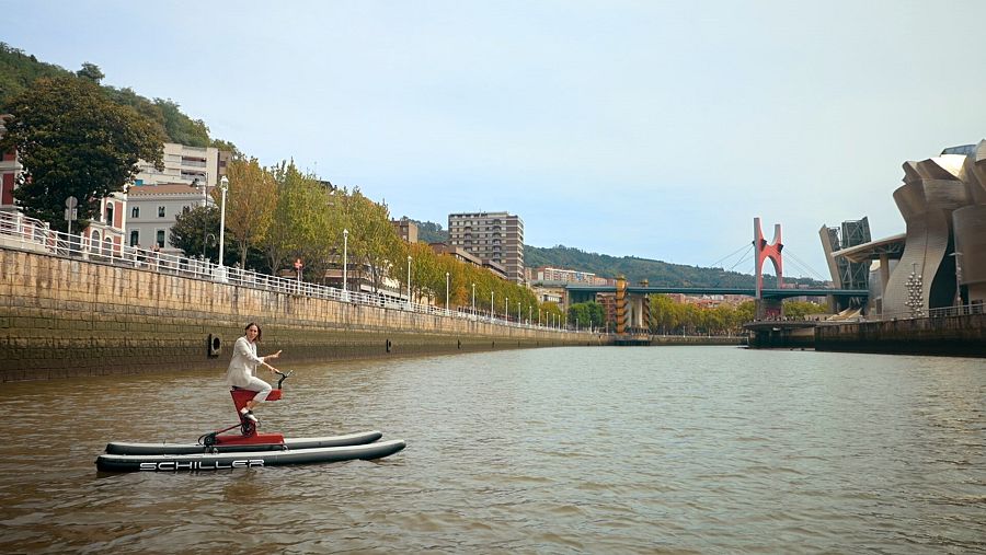 Vista del Museo Guggenheim de Bilbao
