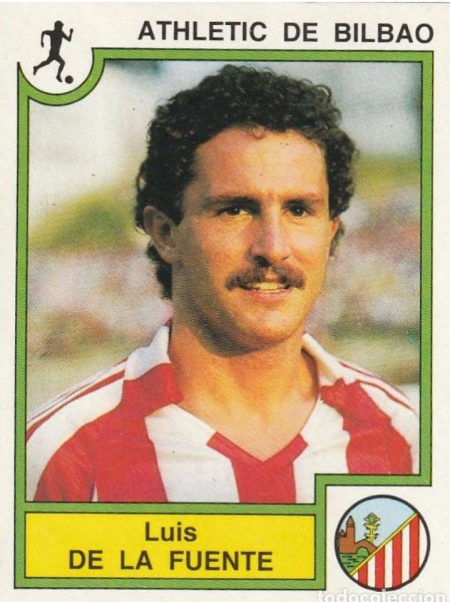 Luis de la Fuente jugó en el Athletic Club