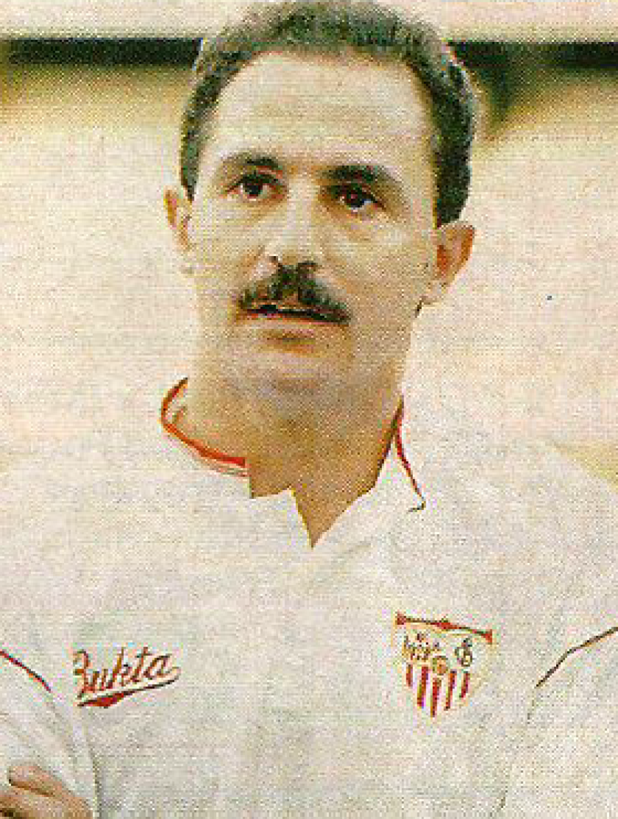 Luis de la Fuente jugó en el Sevilla