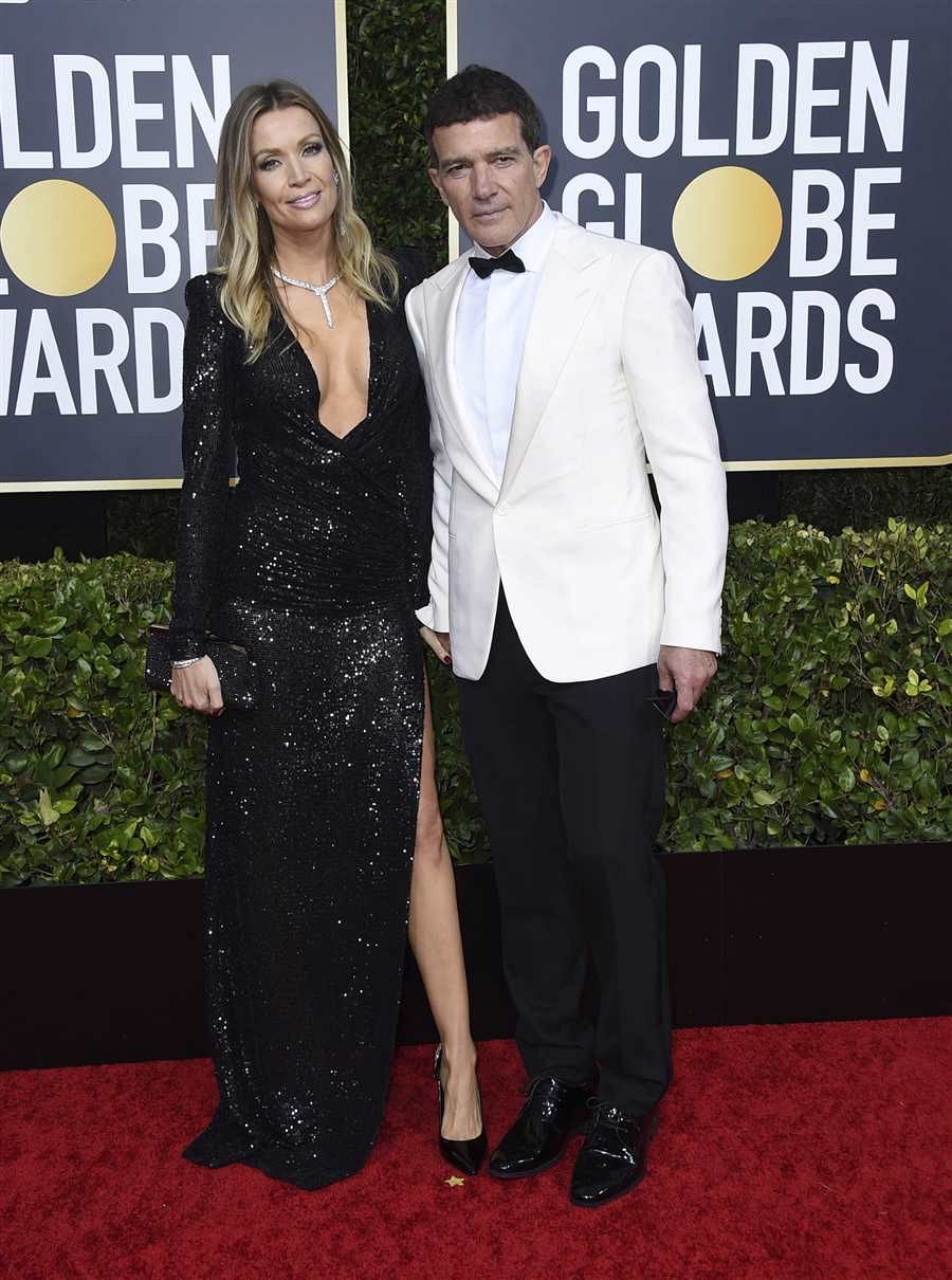 Antonio Banderas en los Globos de Oro