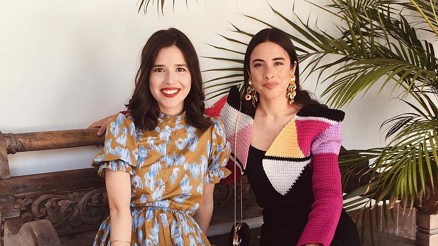 Imagen de las hermanas Sara Ramos y Blanca Paloma