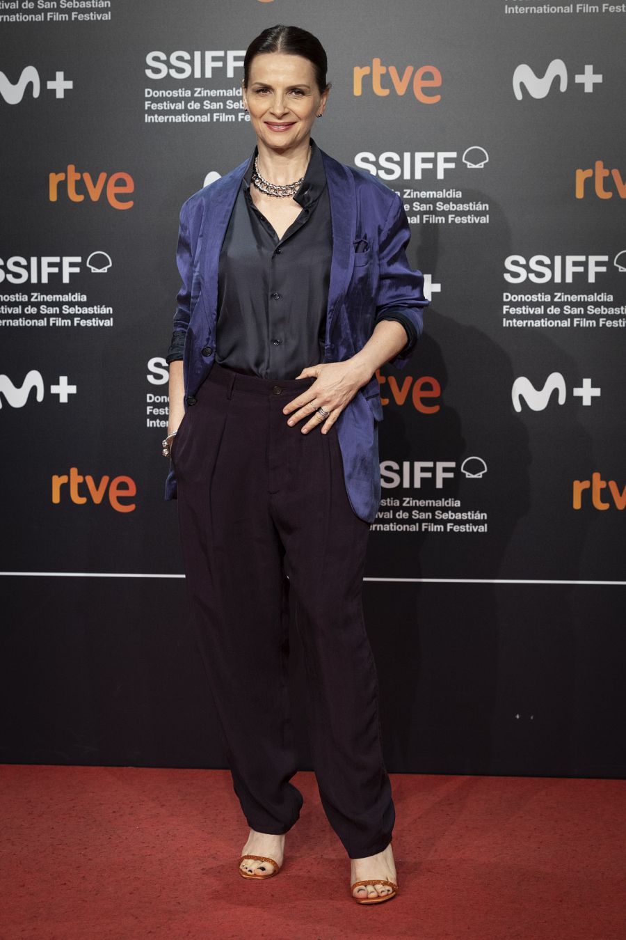La actriz francesa Juliette Binoche