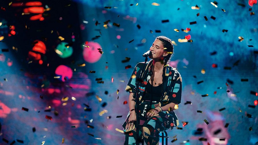 Maro, ganadora del Festival da Canção 2022 con la canción "Saudade saudade"