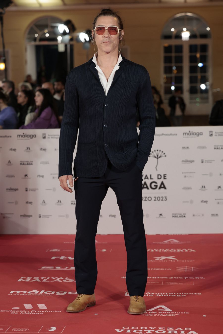 Óscar Jaenada en el Festival de Málaga