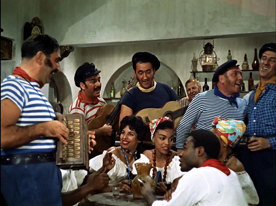 Los Xey en la película 'Habanera' (1958): interpretan la canción "Cielito lindo"