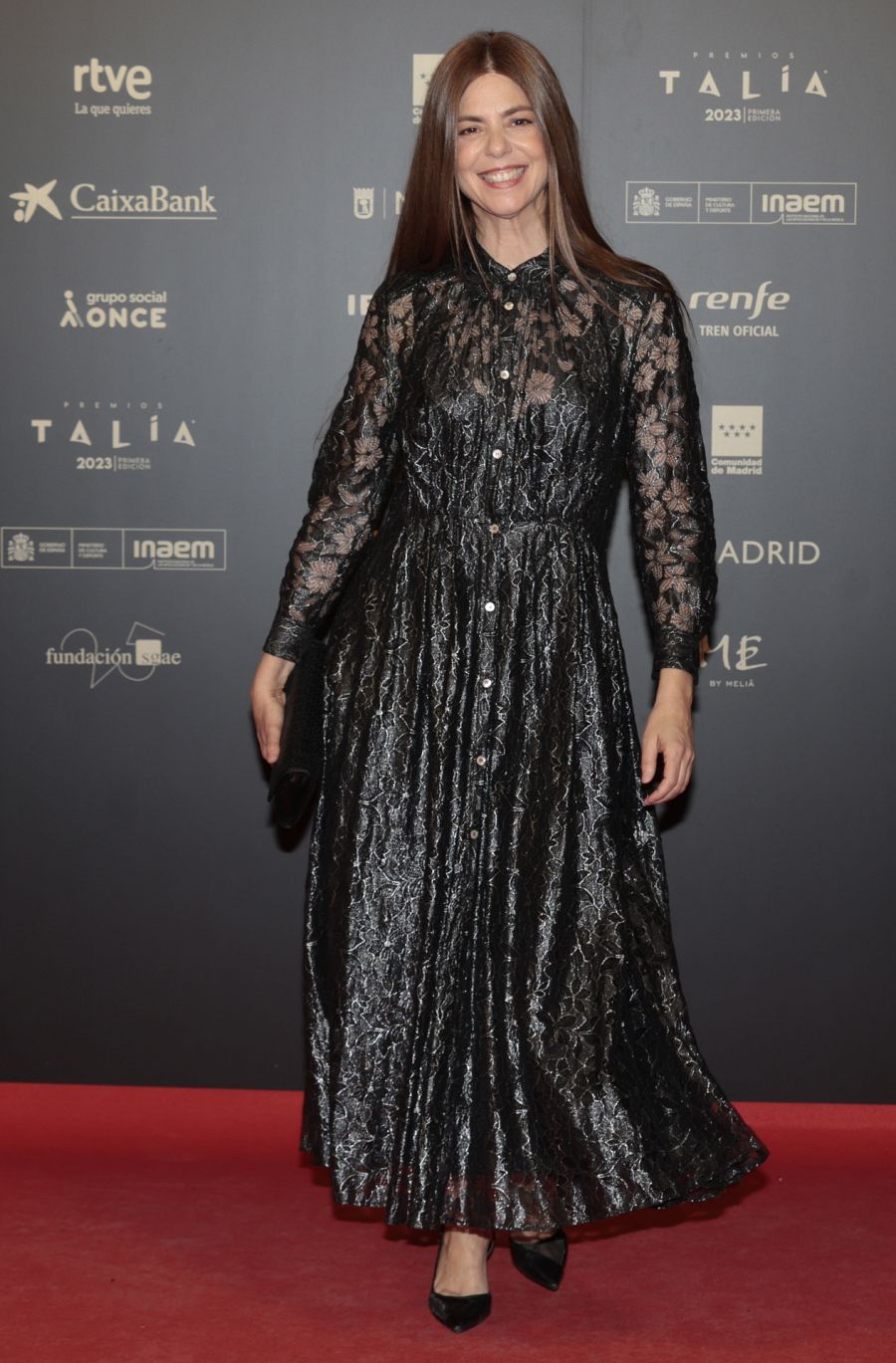 Manuela Velasco en los premios Talía