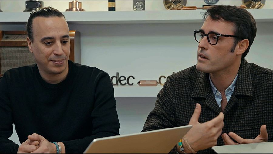 Carmelo Rodríguez y Willy Lomana