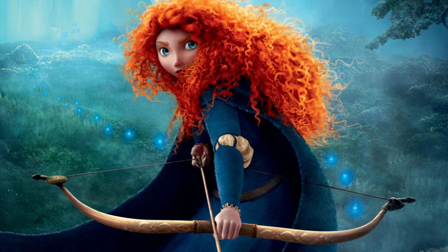 Mérida es la protagonista de "Brave" de Disney/Pixar