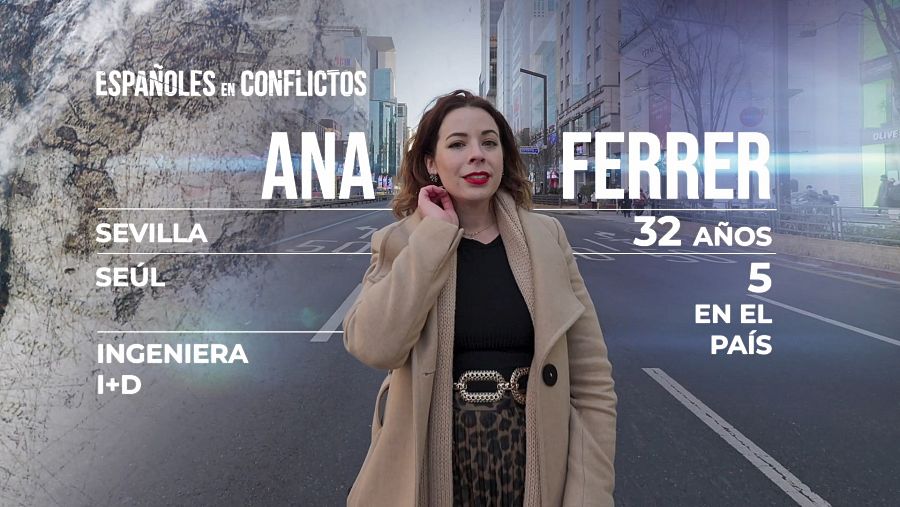 Españoles en Conflictos' en Estados Unidos: Ana