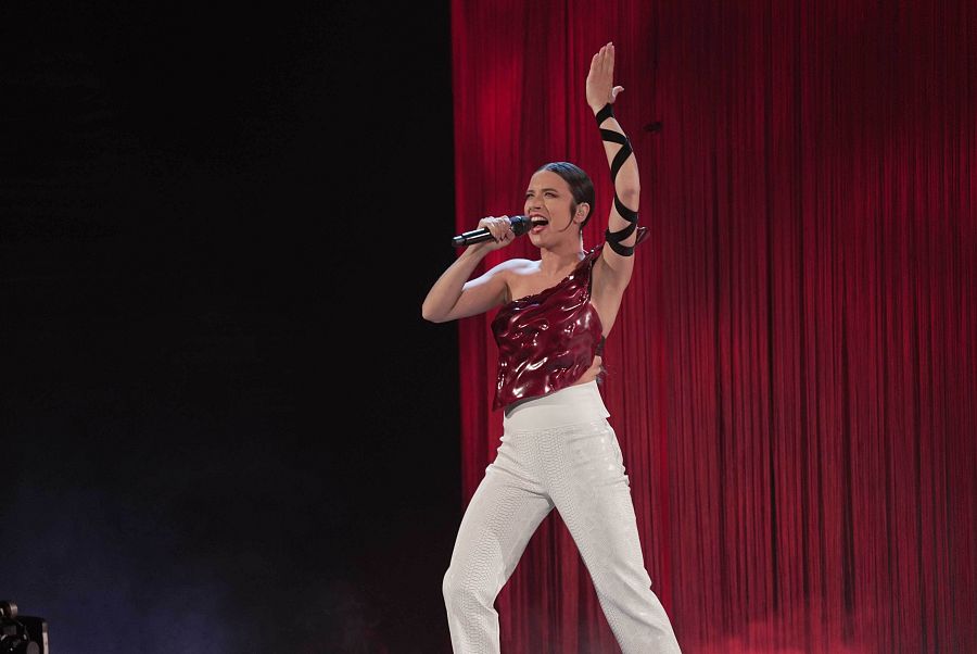 La representante de España en Eurovisión 2023 canta "Eaea" sobre el Liverpool Arena