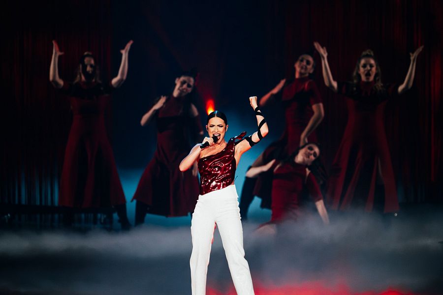 Blanca Paloma en la final de Eurovisión 2023