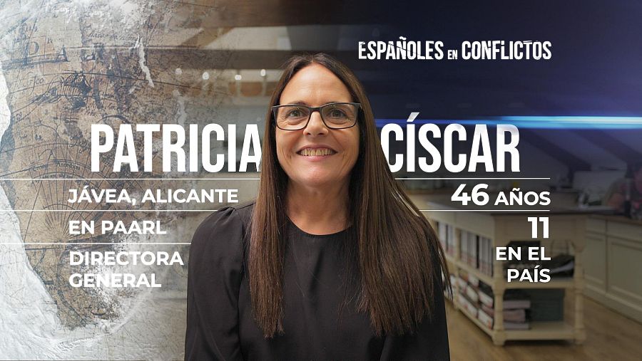'Españoles en conflictos' en Sudáfrica - Patricia Císcar