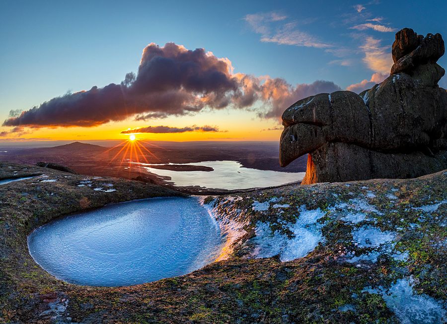 Fotografia de Dani Sanz en La Pedriza, en la Sierra de Guadarrama