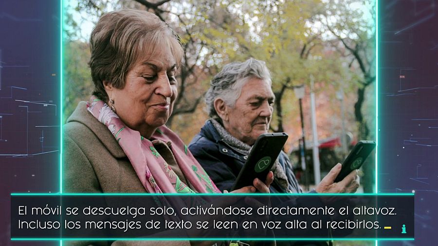 Tecnología móvil pensada para los más mayores