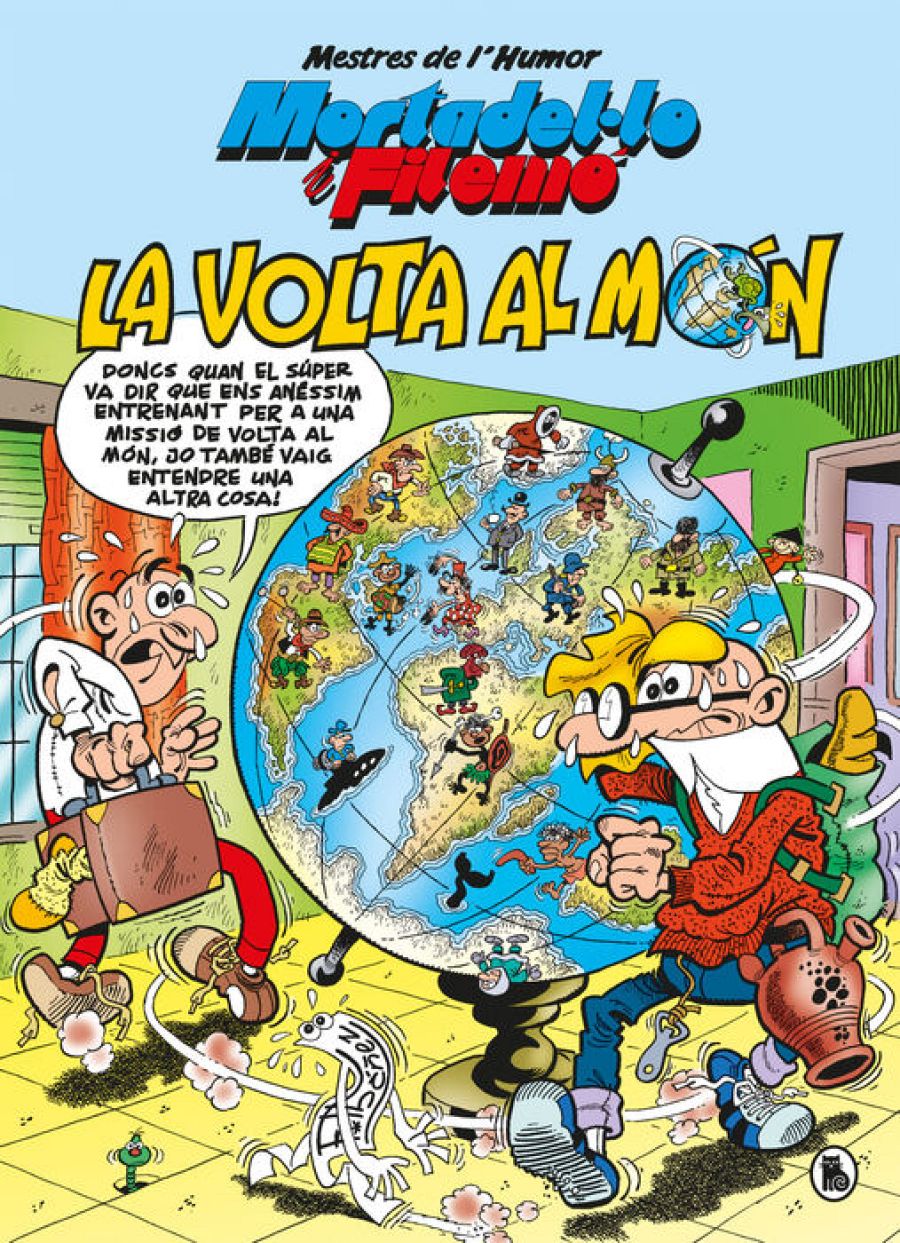 Les historietes de Mortadel·lo i Filemó es recomanen per entre 7 i 9 anys, però les llegeix gent de totes les edats