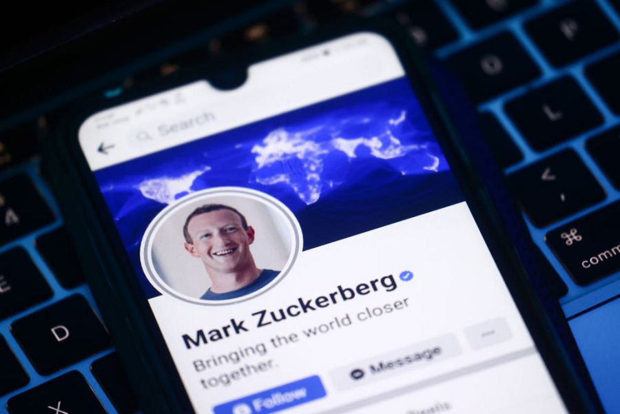Mark Zuckerberg en Facebook