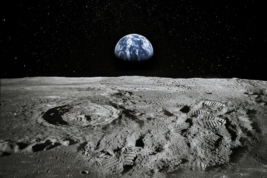 Imagen de la Tierra desde la Luna