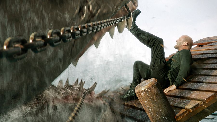 Jason Statham en 'Megalodón'