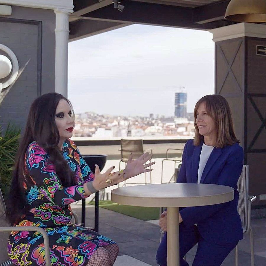 Alaska y Ana Blanco
