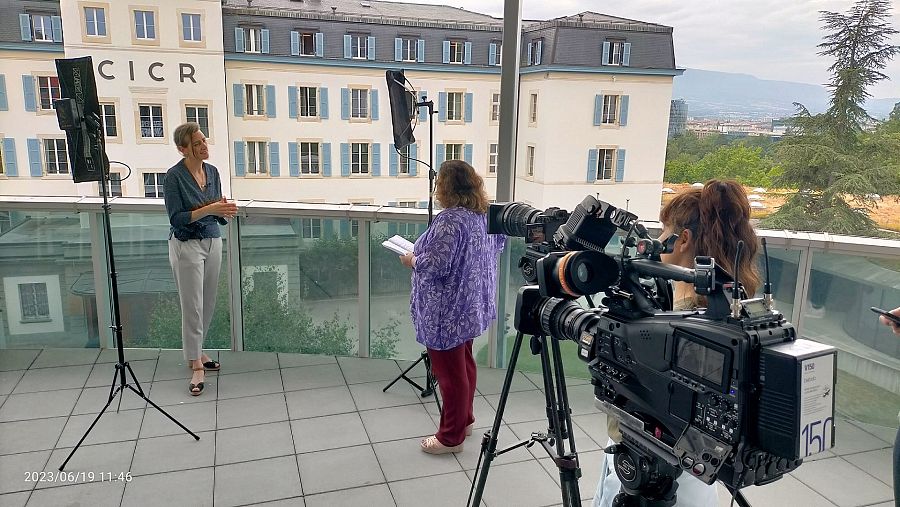 Entrevista a Cordula Droege, jefa División Jurídica del CICR