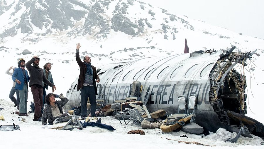 'La sociedad de la nieve', de J.A. Bayona.