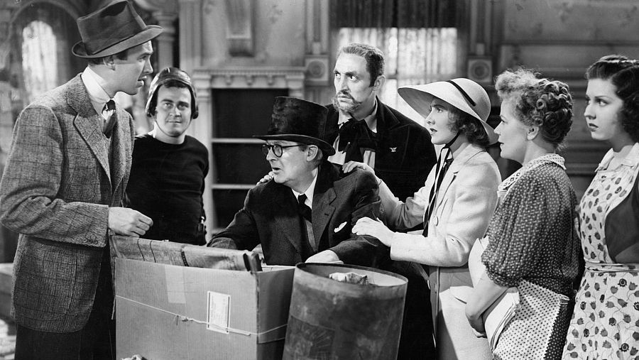 'Vive como quieras', la primera película de Frank Capra y James Stewart
