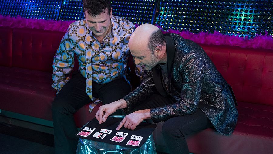 Ángel Carmona y Jandro en 'Cachitos Nochevieja, La Gala'