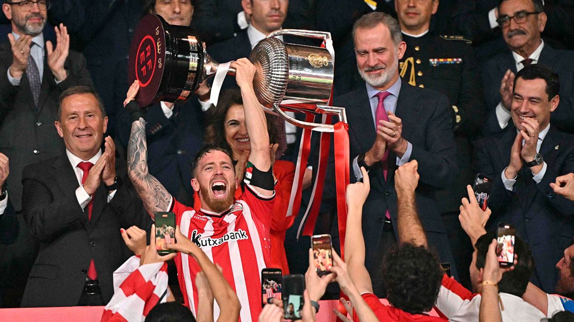 La 1 arrasa en audiencia con la final de la Copa del Rey entre Athletic ...