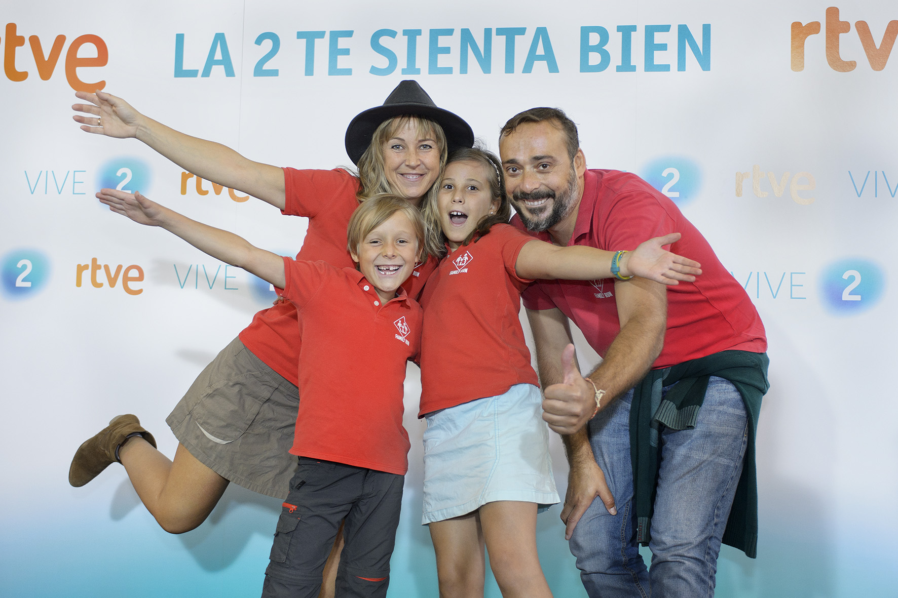 La 2 estrena 'Mi familia en la mochila-Family run', una aventura de